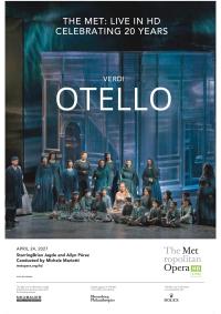 Plakat for 'The Met Opera: OTELLO (Verdi)'