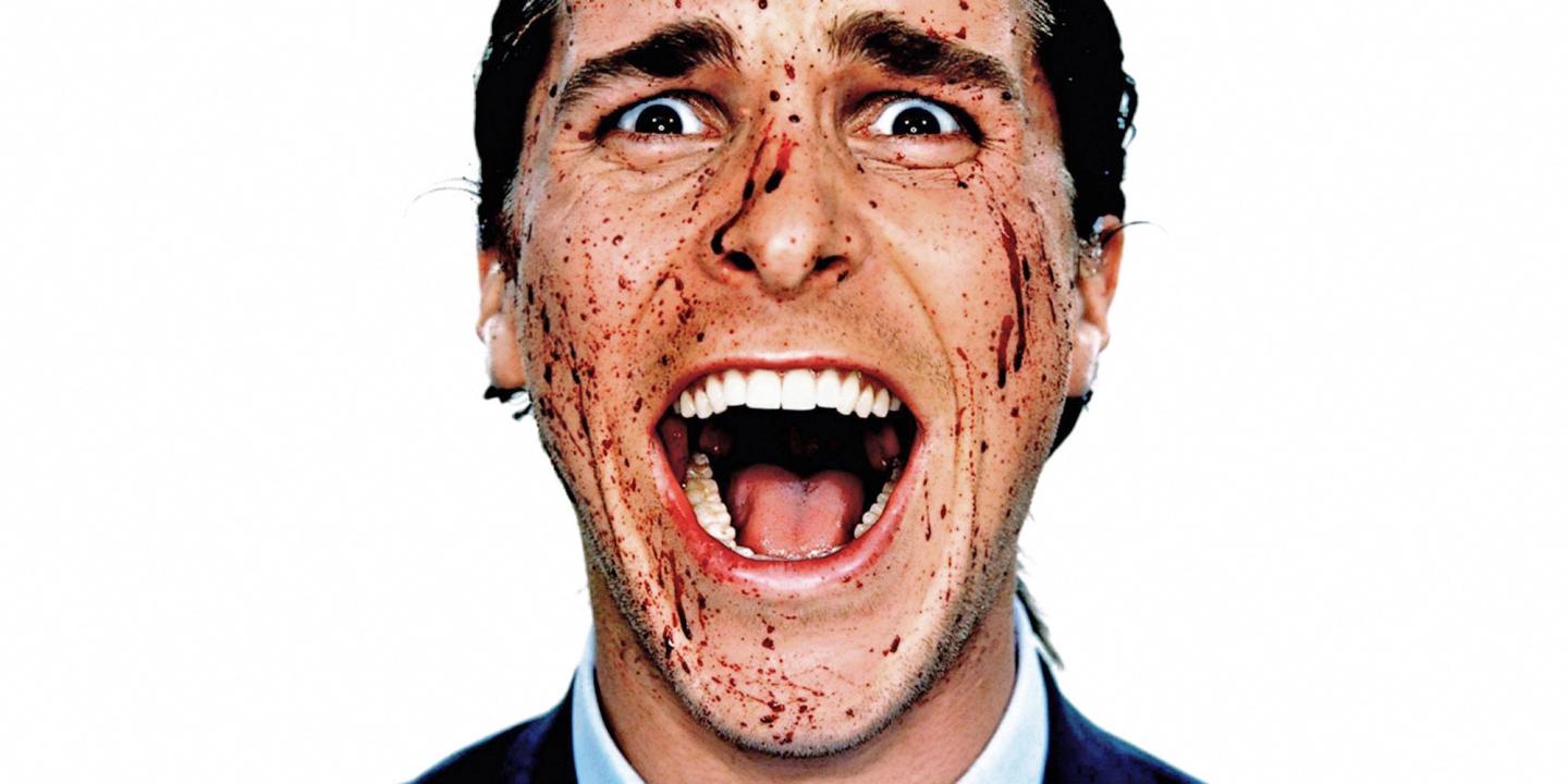 Christian Bale (Patrick Bateman) i American Psycho