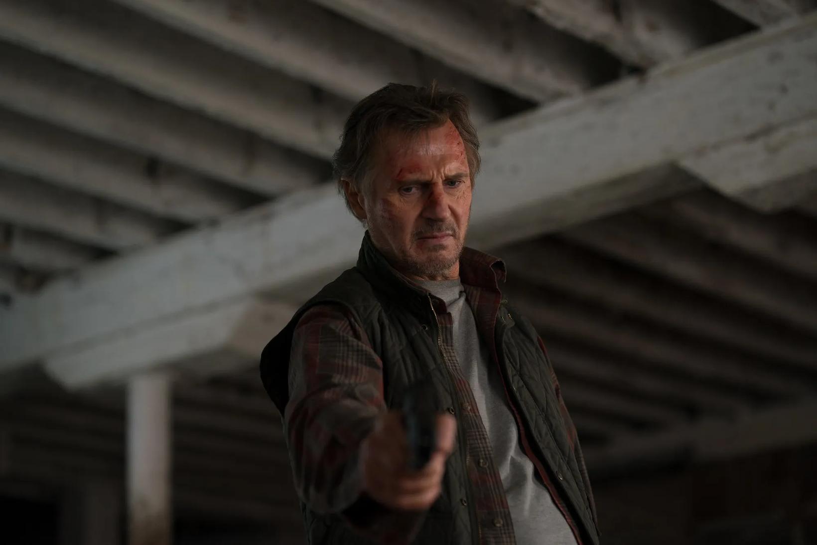 Liam Neeson with a beard