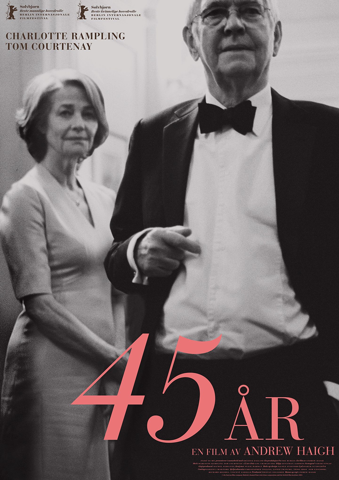 Plakat for '45 år'