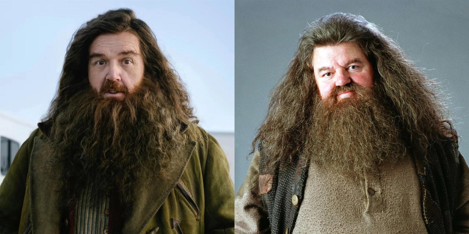 Nick Frost og Robbie Coltrane