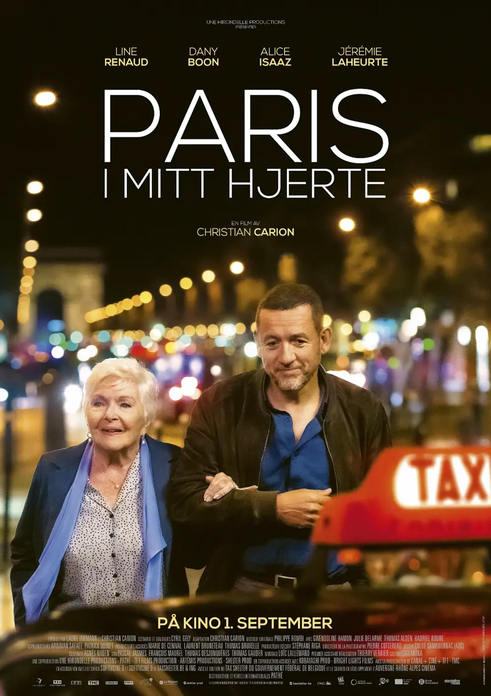 Plakat for 'Paris i mitt hjerte'