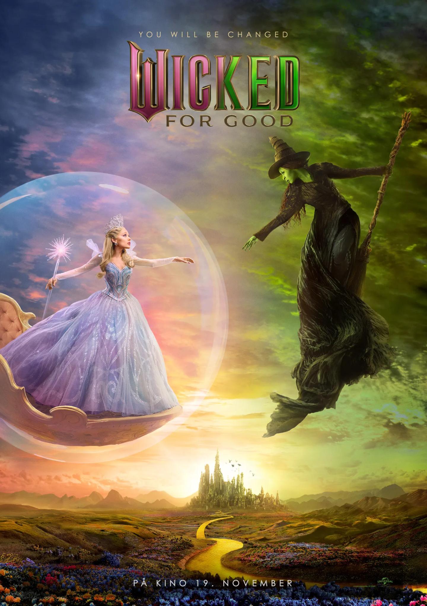 Plakat for 'Wicked: For Good'