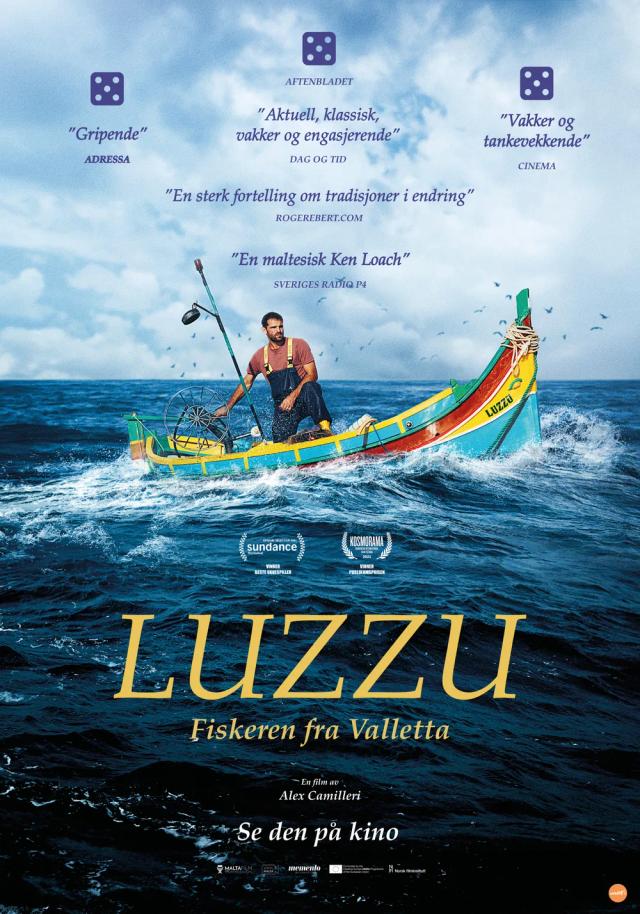 Luzzu - fiskeren fra Valletta - Plakat