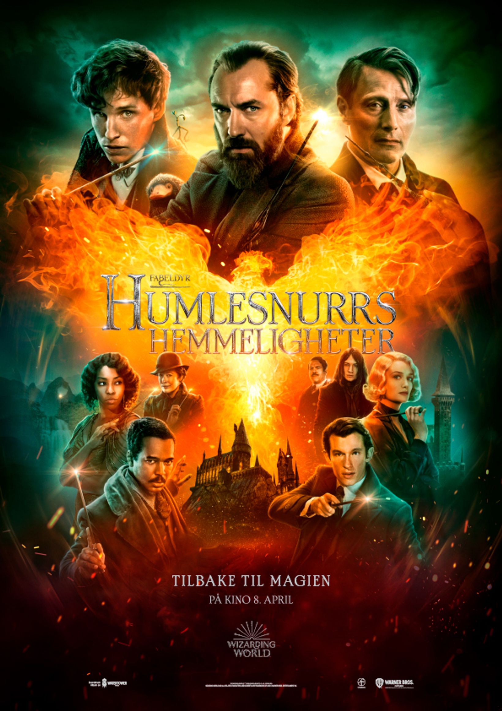 Plakat for 'Fabeldyr: Humlesnurrs hemmeligheter'
