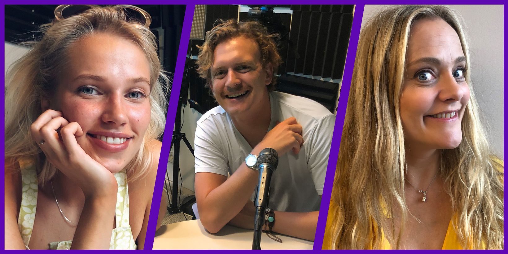 Thea Sofie Loch Næss, Vebjørn Enger og Henriette Steenstrup i Filmprat