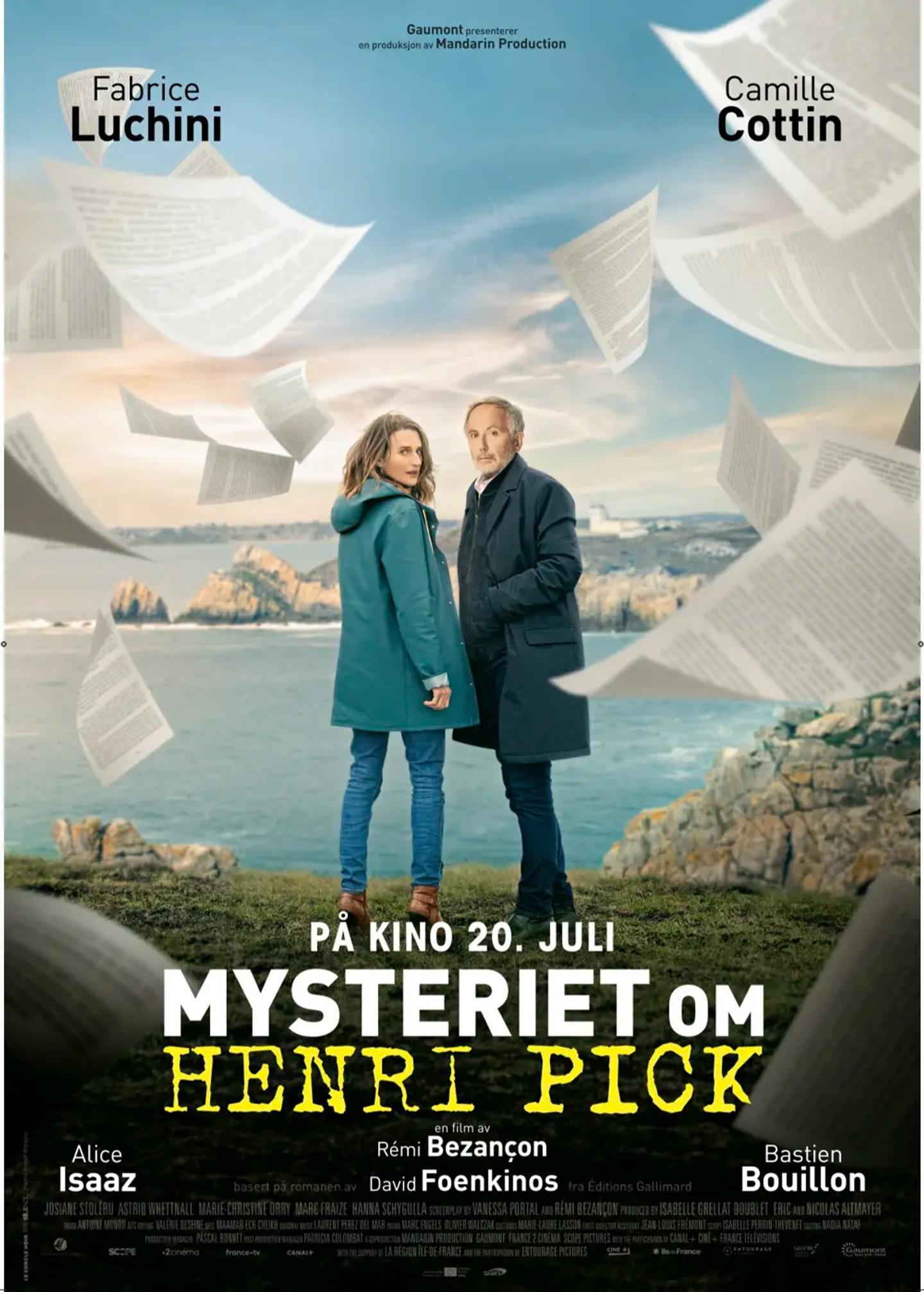 Plakat for 'Mysteriet Henri Pick'