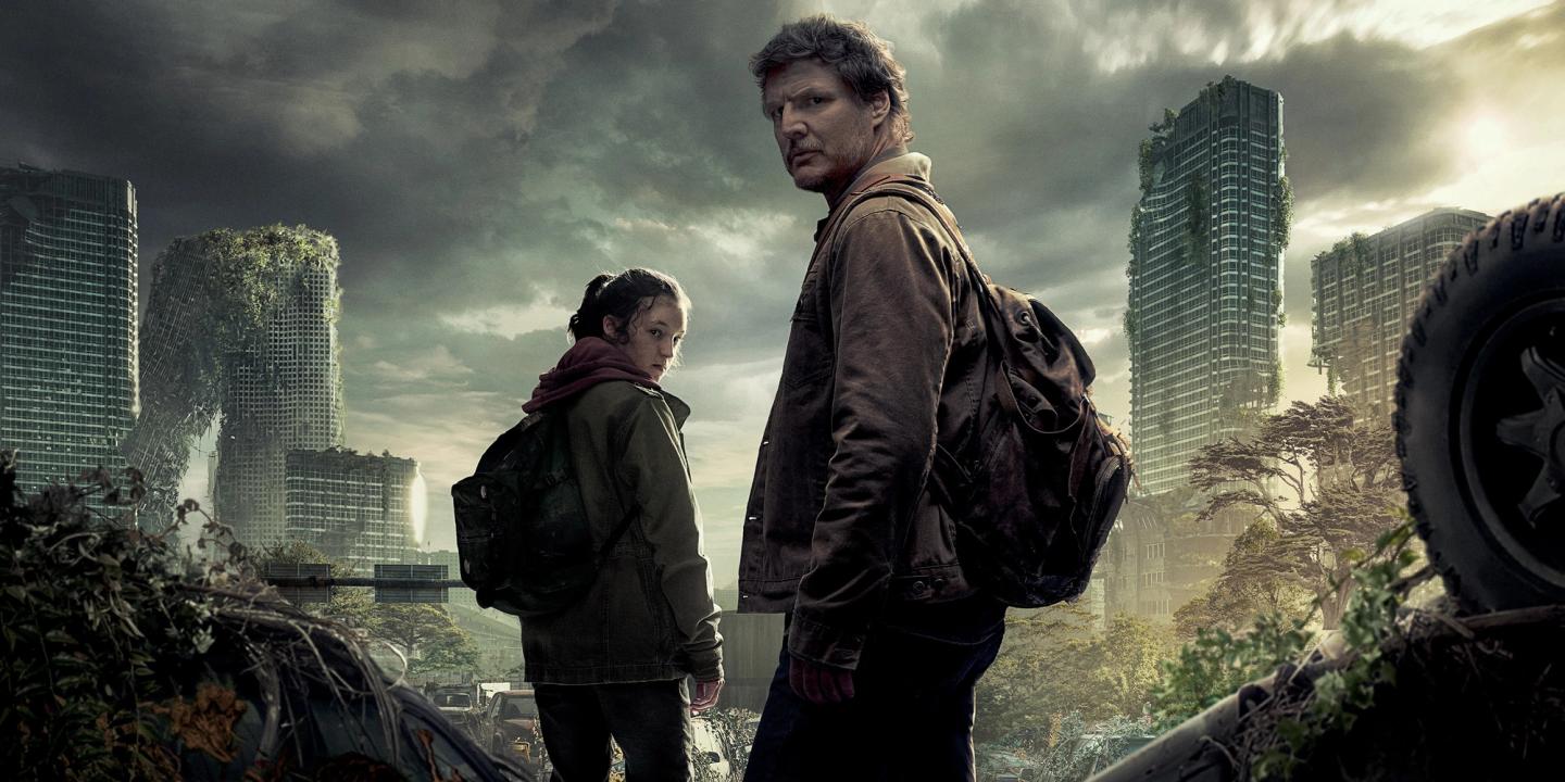 Bella Ramsey og Pedro Pascal i The Last of Us