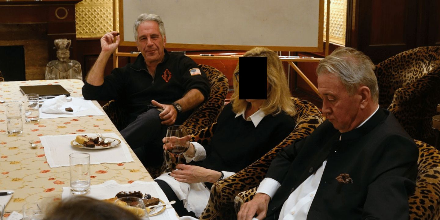 Terje Rød-Larsen på middag hos Jeffrey Epstein