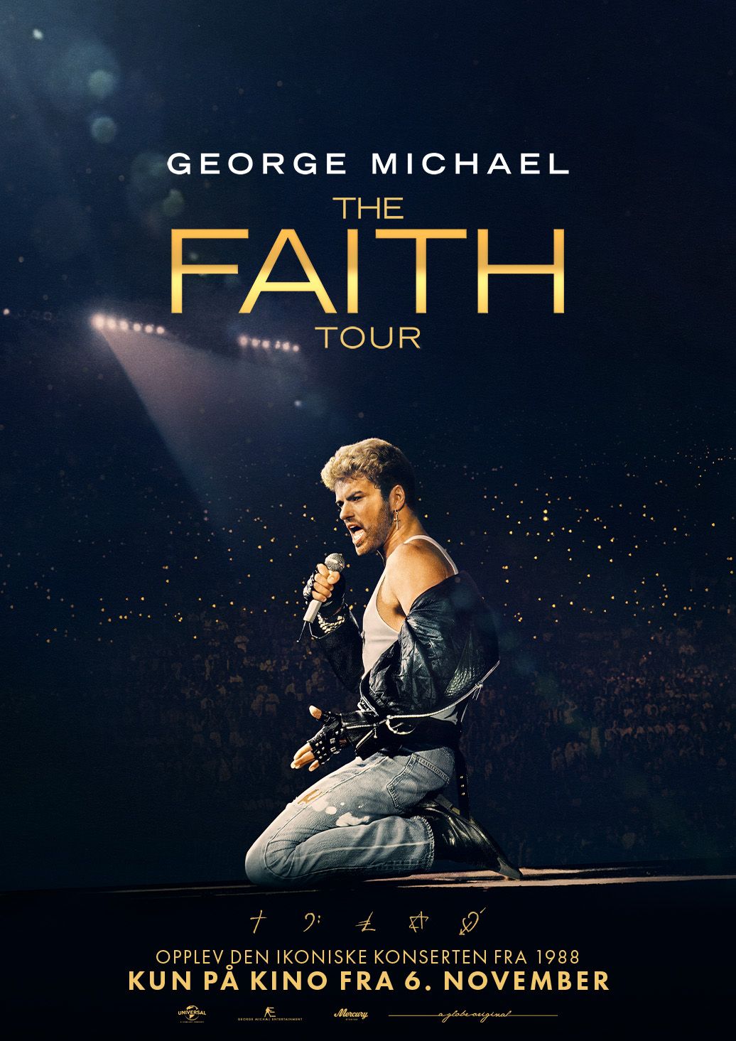 Plakat for George Michael: The Faith Tour