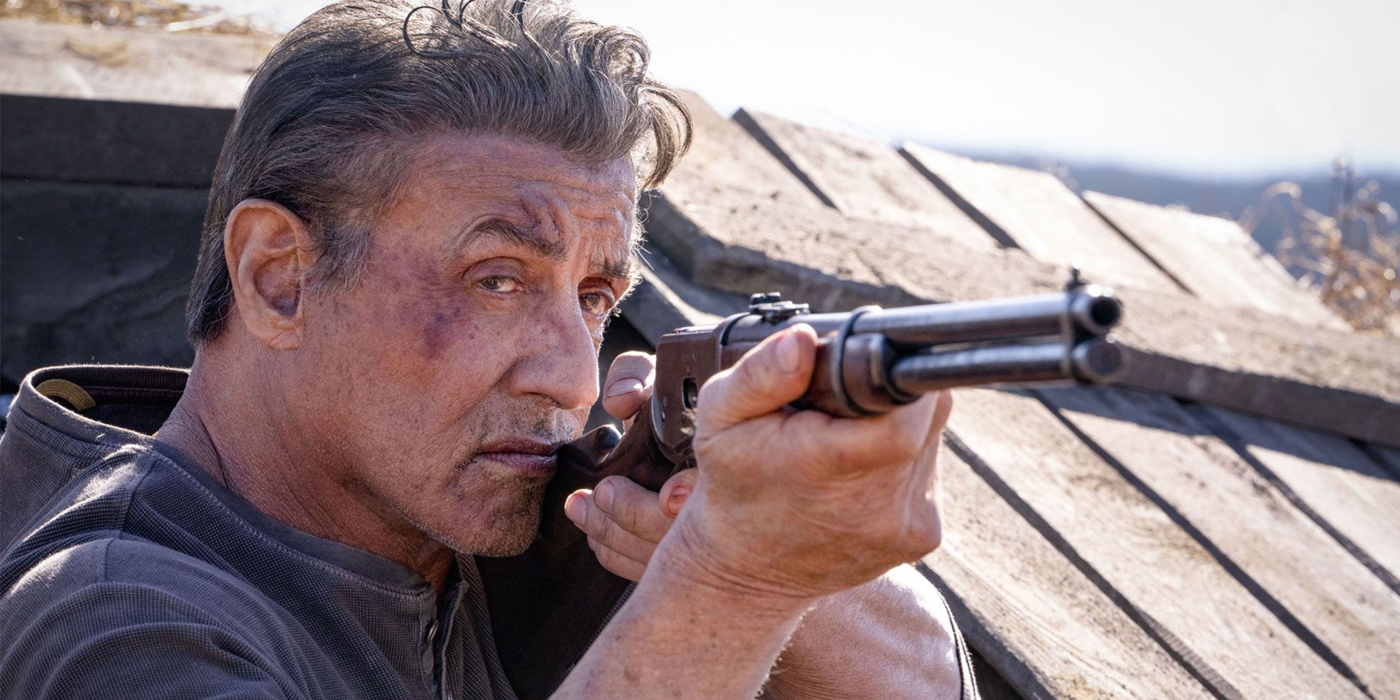 Sylvester Stallone i Rambo: Last Blood