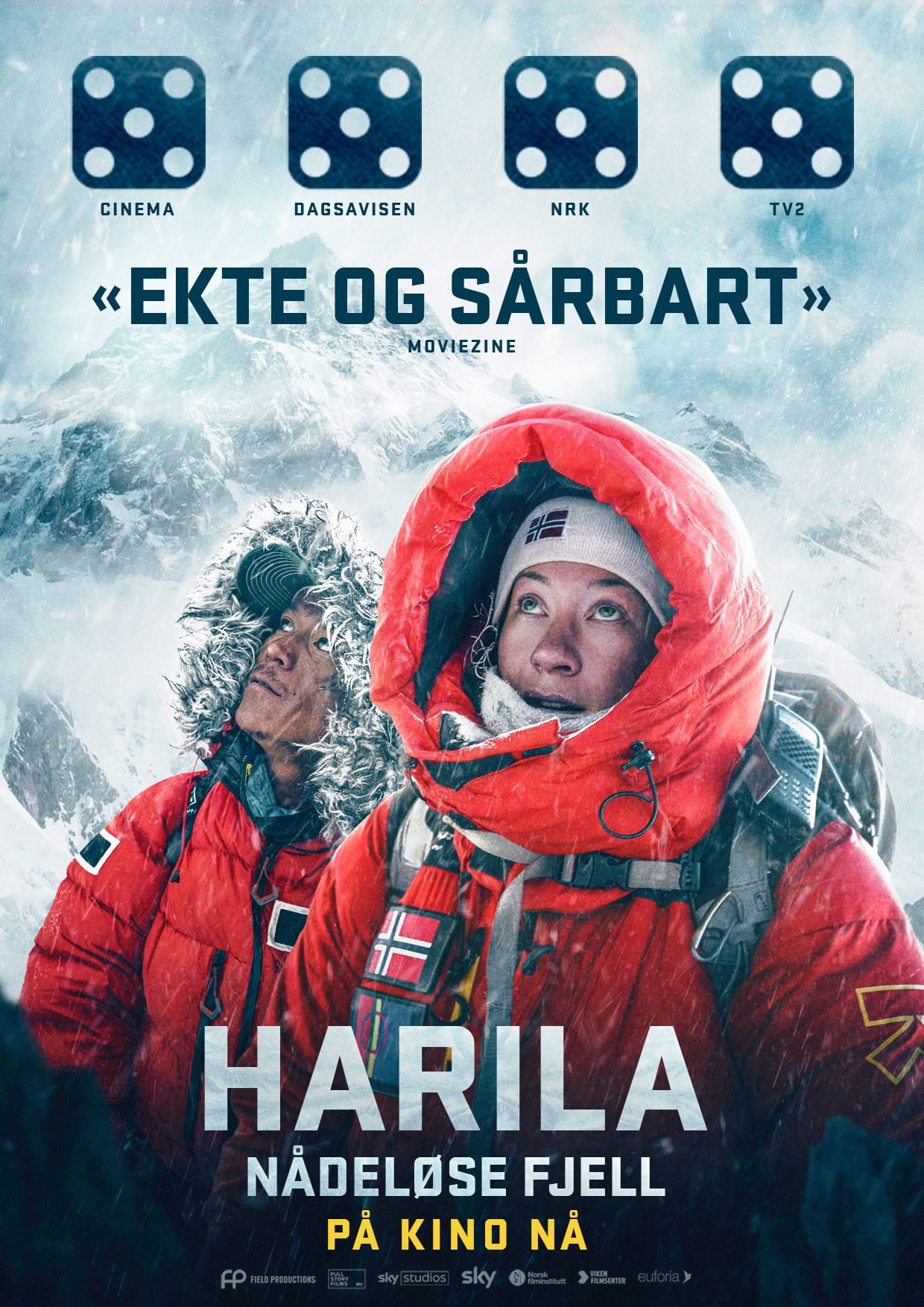 Plakat for 'Harila - Nådeløse fjell'