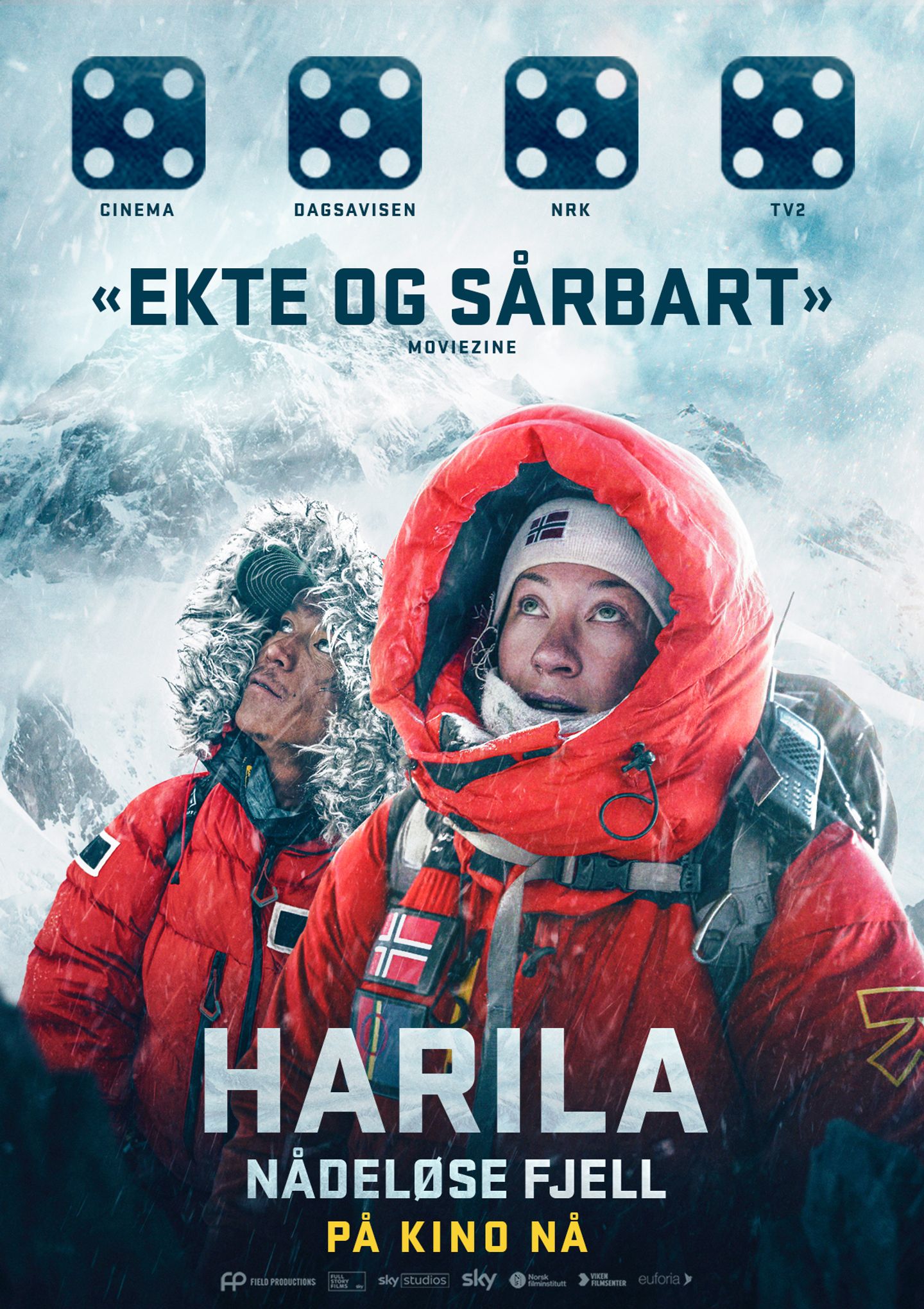 Plakat for 'Harila - Nådeløse fjell'