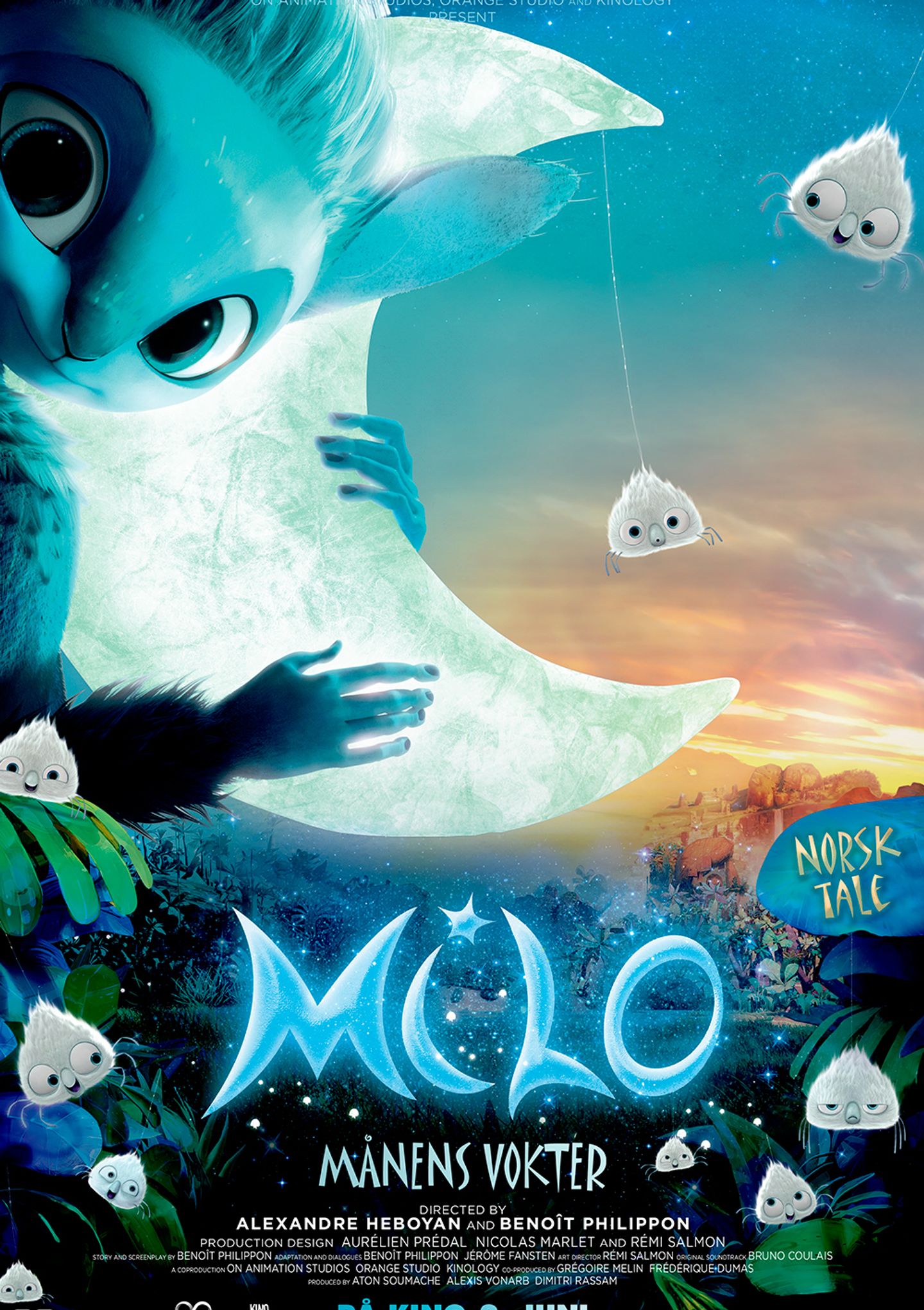 Plakat for 'Milo - Månens vokter'