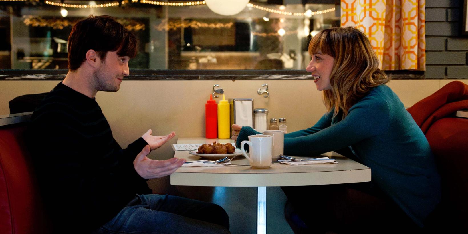 Daniel Radcliffe og Zoe Kazan i What If