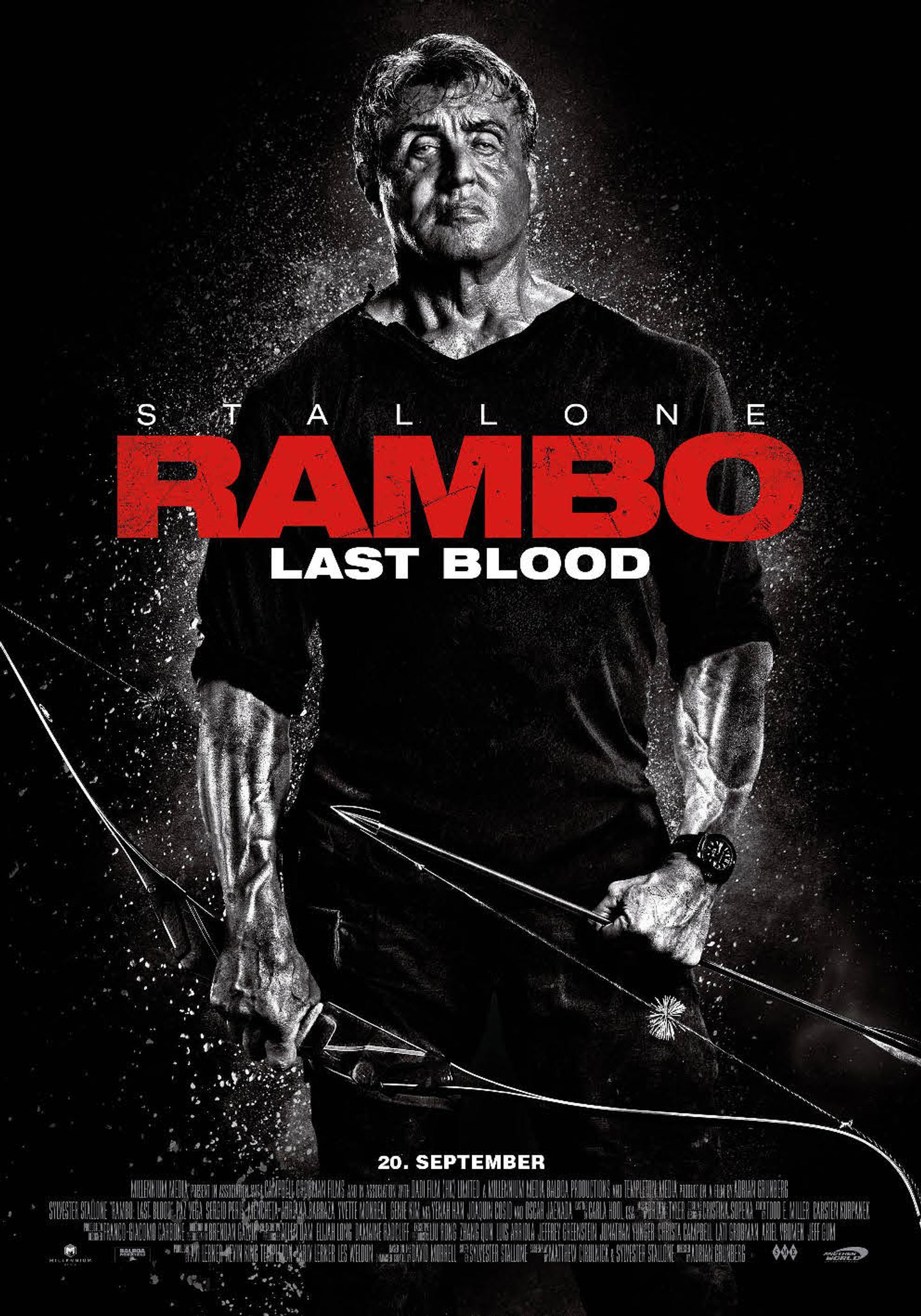 Plakat for 'Rambo: Last Blood'