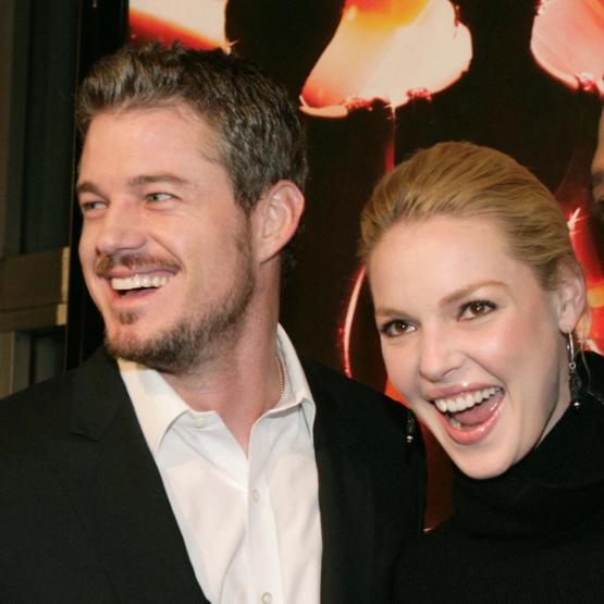 Eric Dane, left, Katherine Heigl og James Pickens Jr.