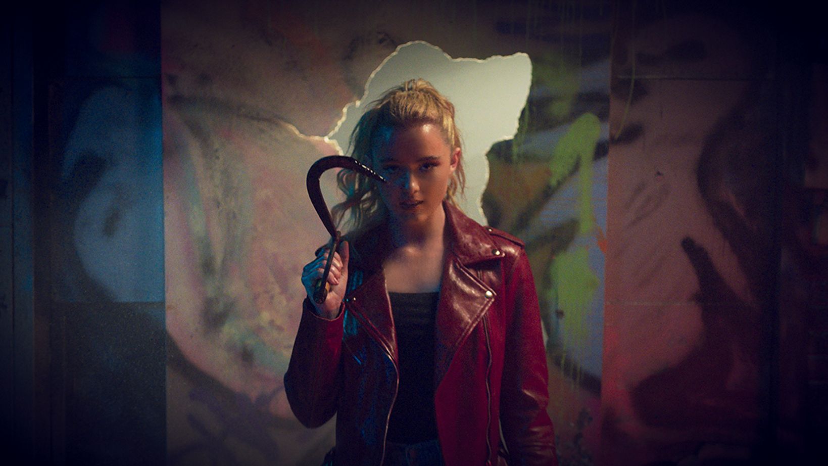 a person holding a gun