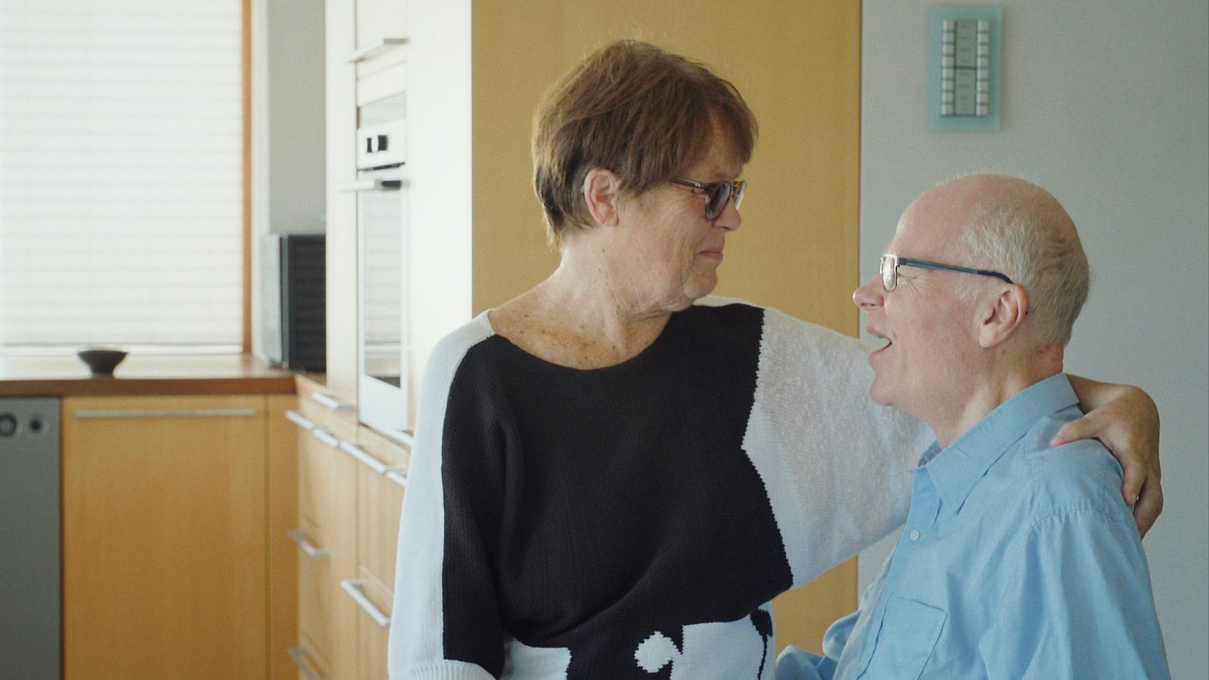 Vær her  Sigvald med Barbro på fanget