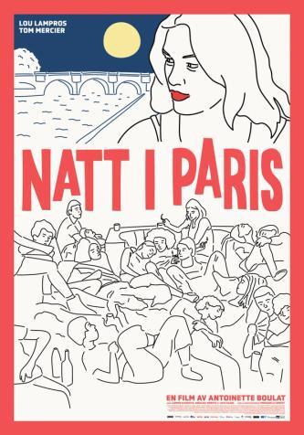 Plakat for 'Natt i Paris'