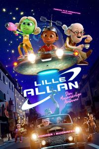 Plakat for 'Lille Allan – Den menneskelige antenne'