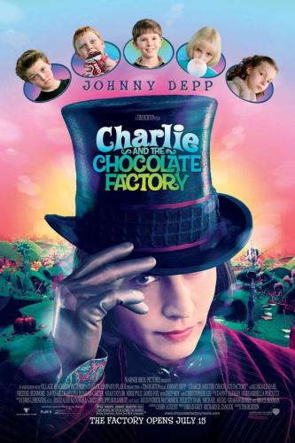 Plakat for 'Charlie og sjokoladefabrikken (original versjon)'