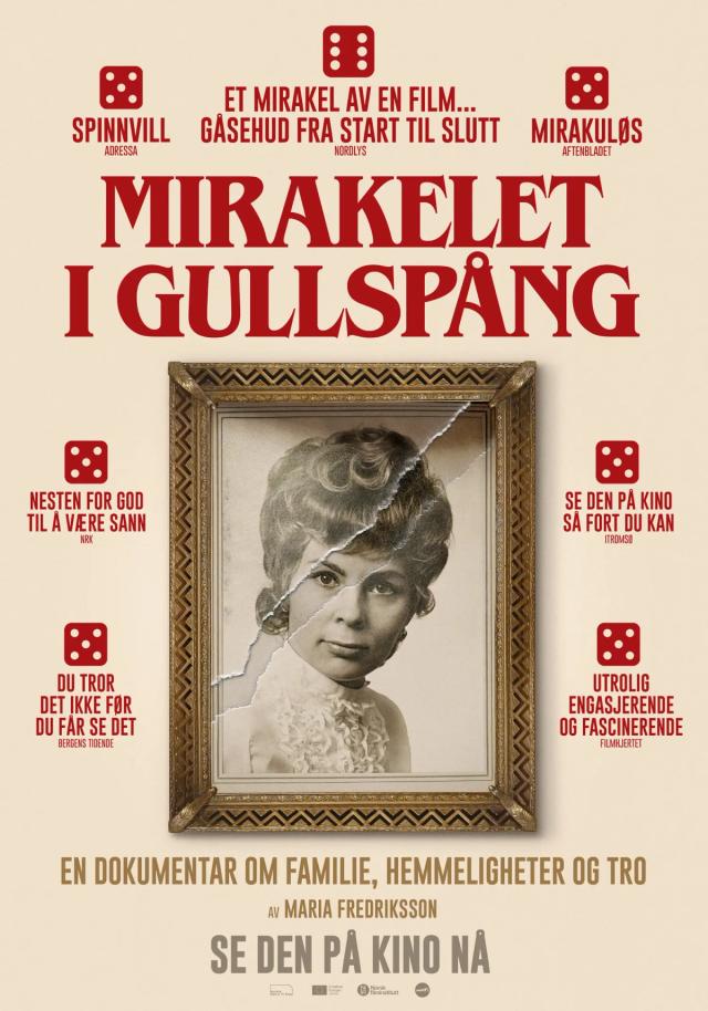 Plakat for 'Mirakelet i Gullspång'