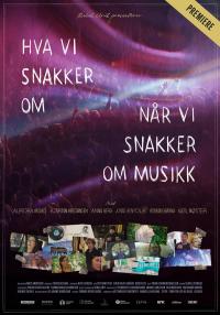 Plakat for 'Hva vi snakker om når vi snakker om musikk'