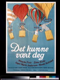 Plakat for 'Det kunne vært deg'