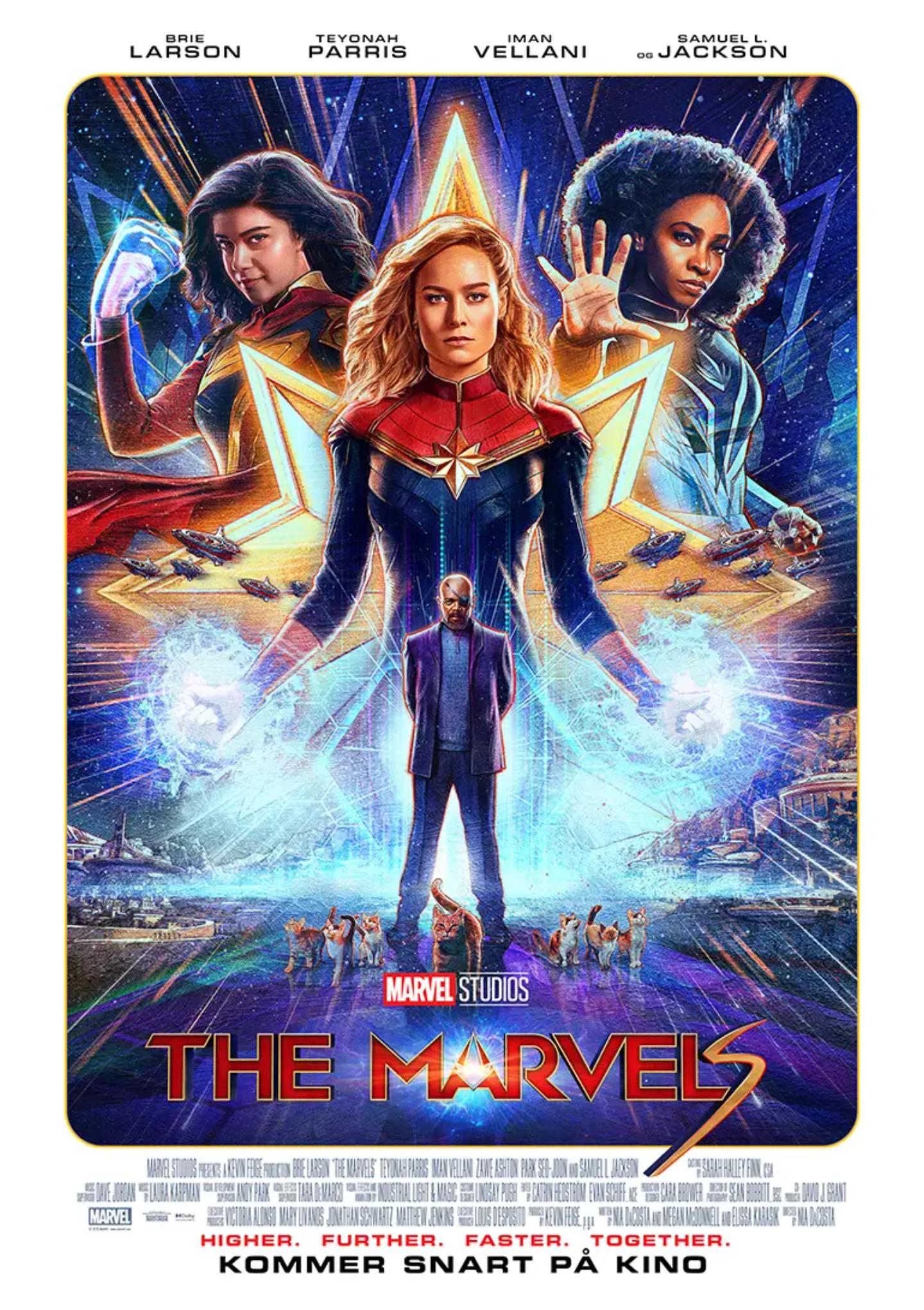 Plakat for 'The Marvels'