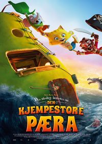 Plakat for 'Den utrolige historien om den kjempestore pæra'