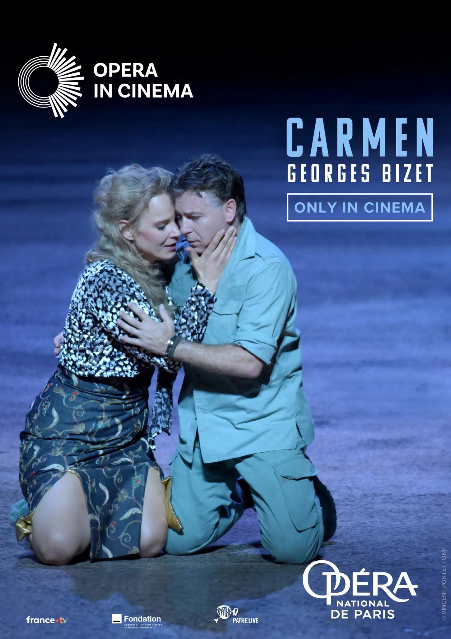 Plakat for 'Carmen - Opera Paris'