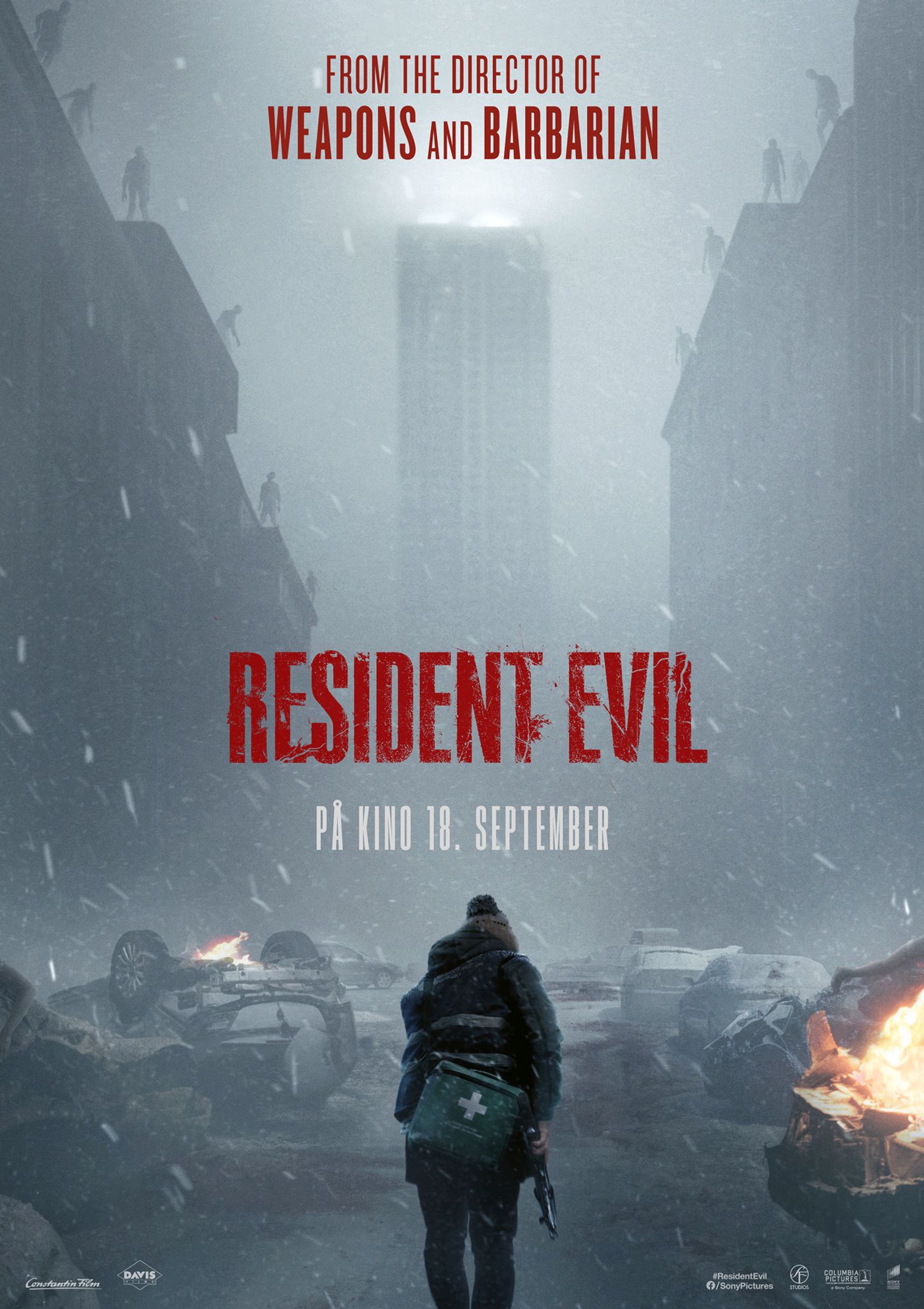 Plakat for 'Resident Evil'