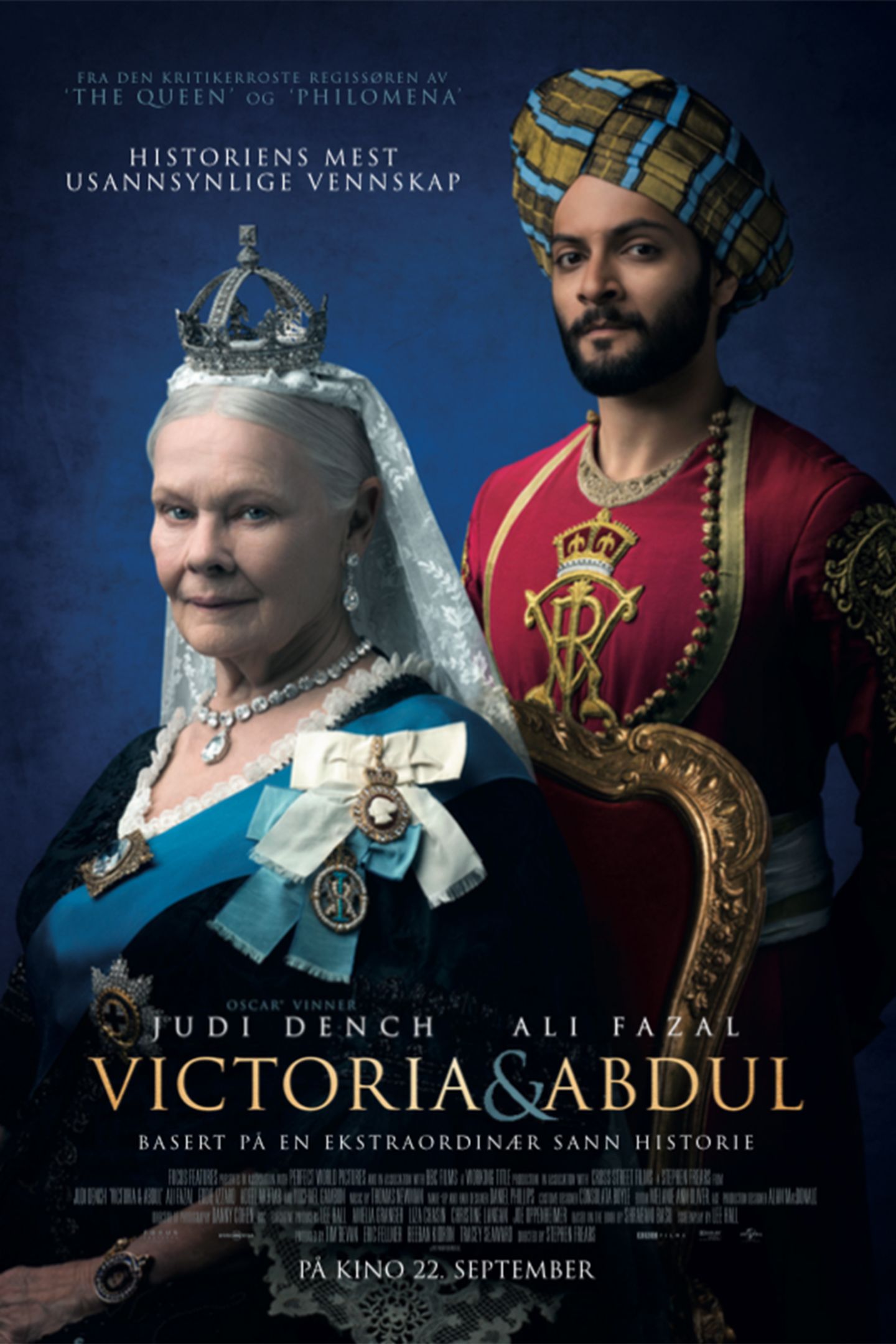 Plakat for 'Victoria and Abdul'