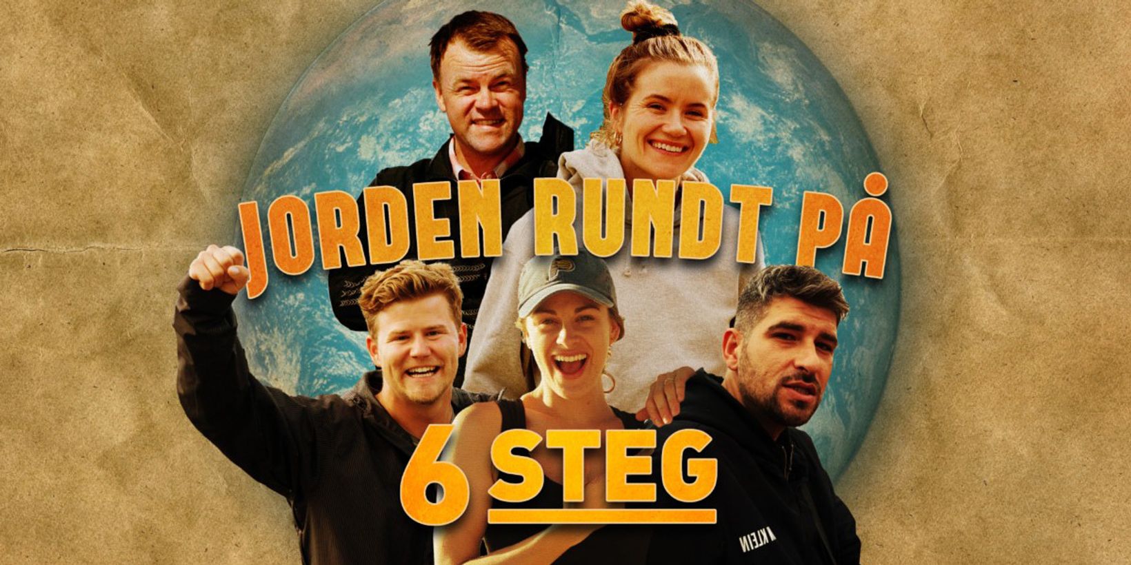 Jorden rundt på seks steg
