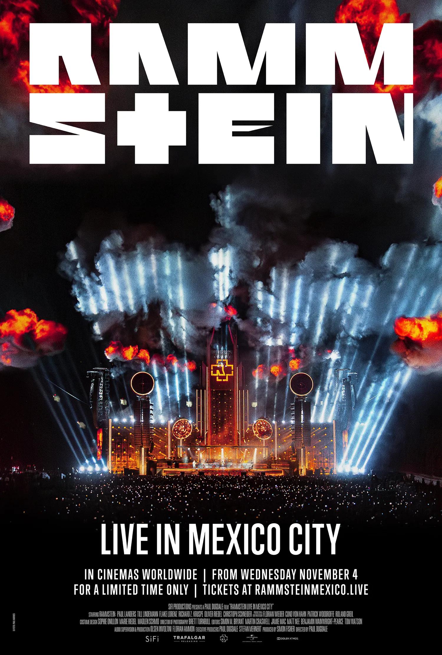 Plakat for 'Rammstein - Live in Mexico City'
