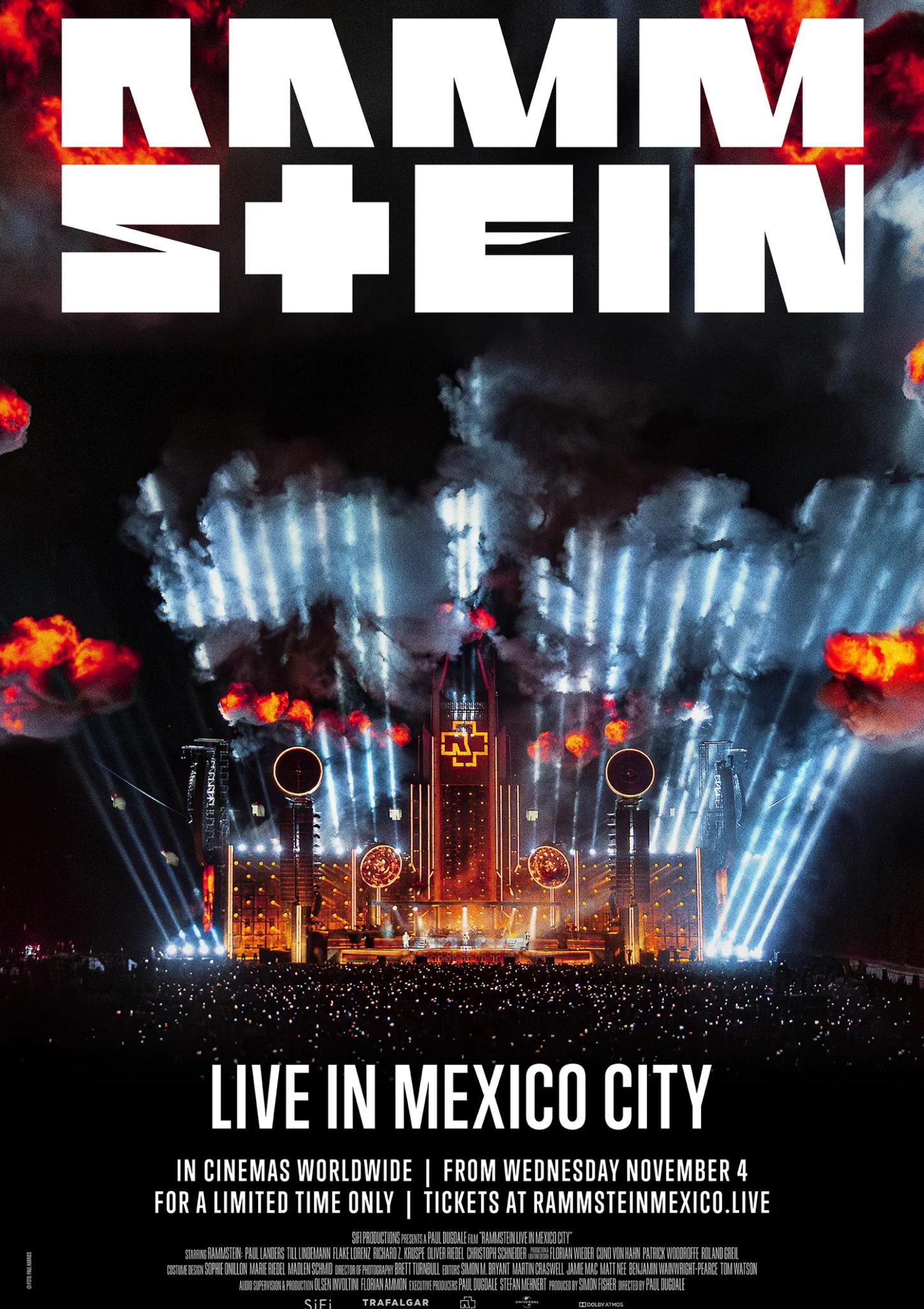 Plakat for 'Rammstein - Live in Mexico City'