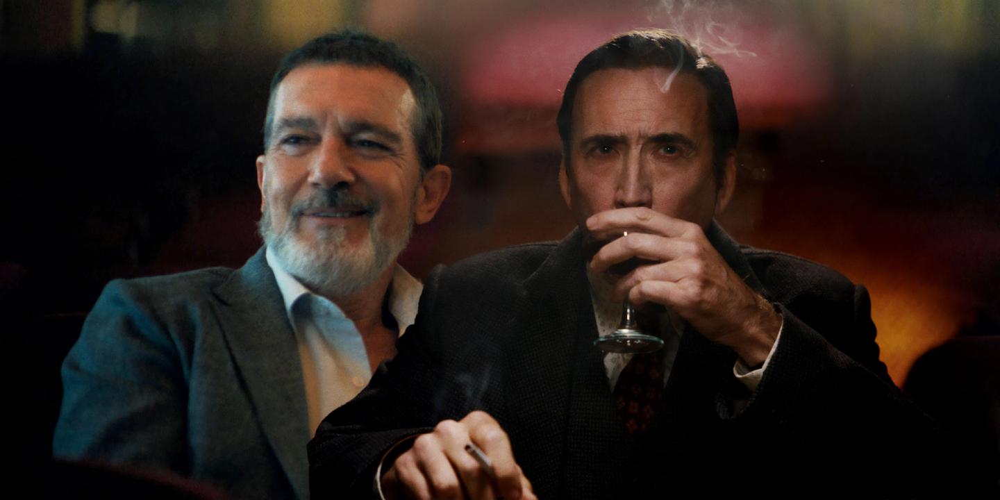 Illustrasjonsbilde: Antonio Banderas i Babygirl, Nicolas Cage i Spider-Noir