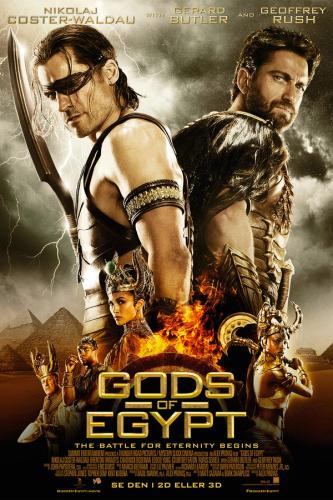 Plakat for 'Gods of Egypt'
