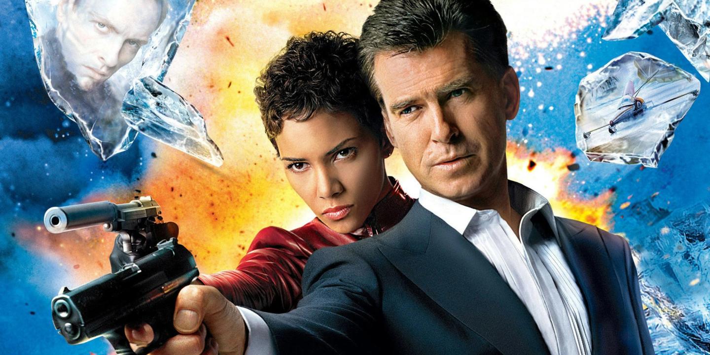 Halle Berry og Pierce Brosnan i James Bond Die Another Day