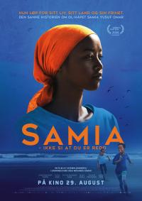 Plakat for 'Samia - Ikke si at du er redd'