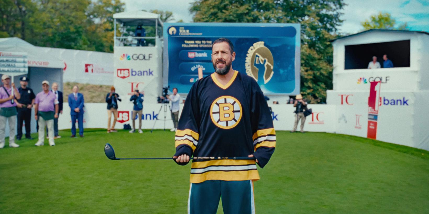 Adam Sandler i Happy Gilmore 2