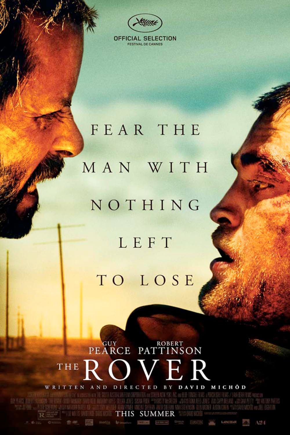 Robert Pattinson og Guy Pearce i The Rover