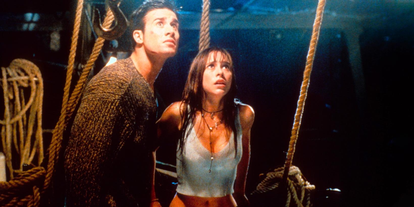 Freddie Prinze Jr. og Jennifer Love Hewitt i I Know What You Did Last Summer/Fryktens sommer