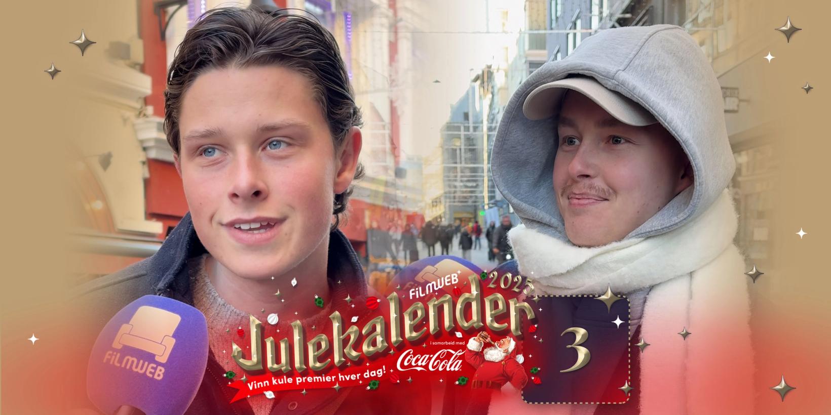 Filmwebs julekalender 2025 i samarbeid med Coca-Cola Zero Sugar – luke 3