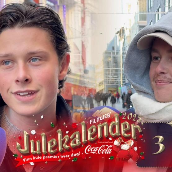 Filmwebs julekalender 2025 i samarbeid med Coca-Cola Zero Sugar – luke 3