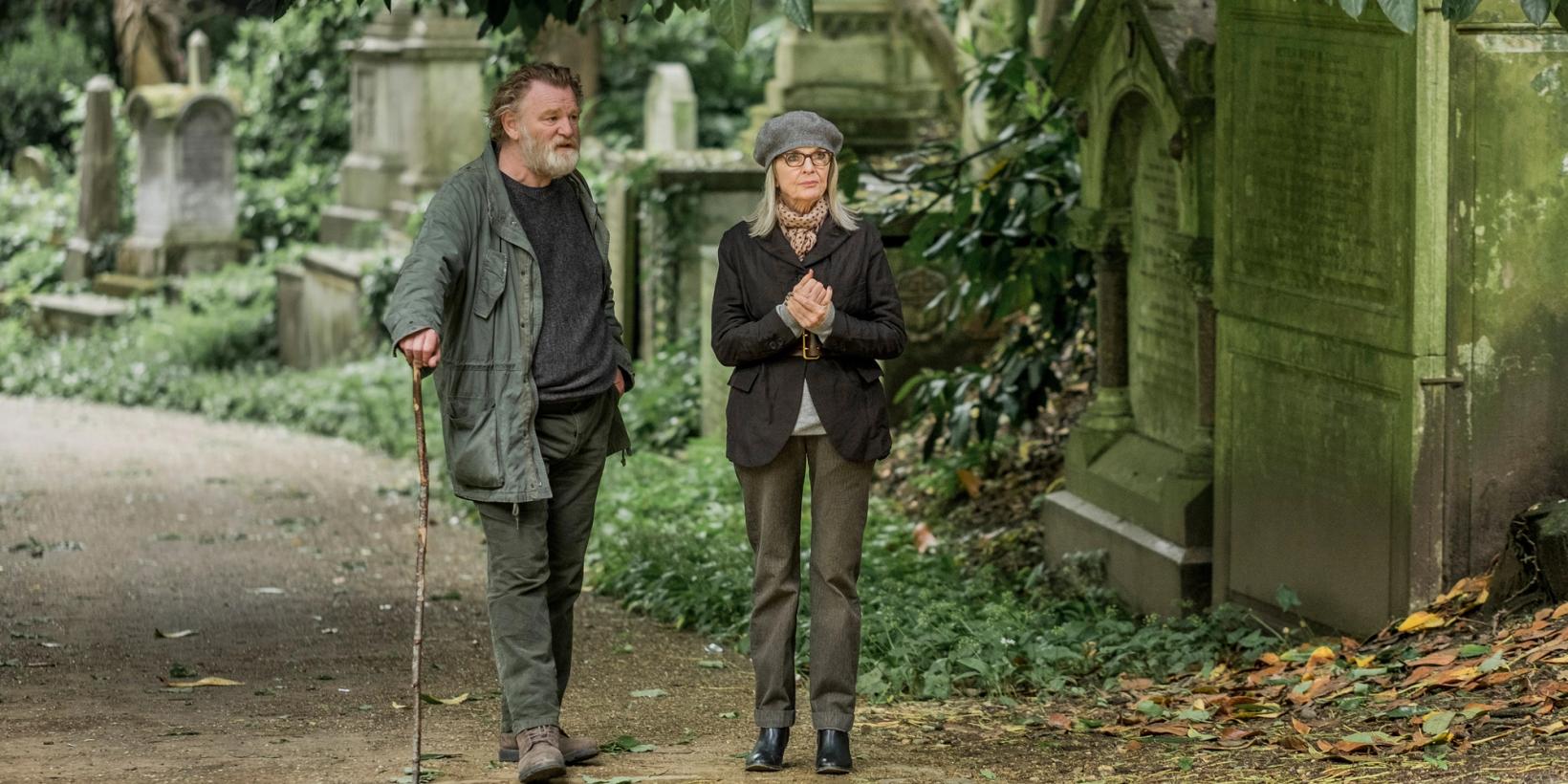 Brendan Gleeson og Diane Keaton i Hampstead
