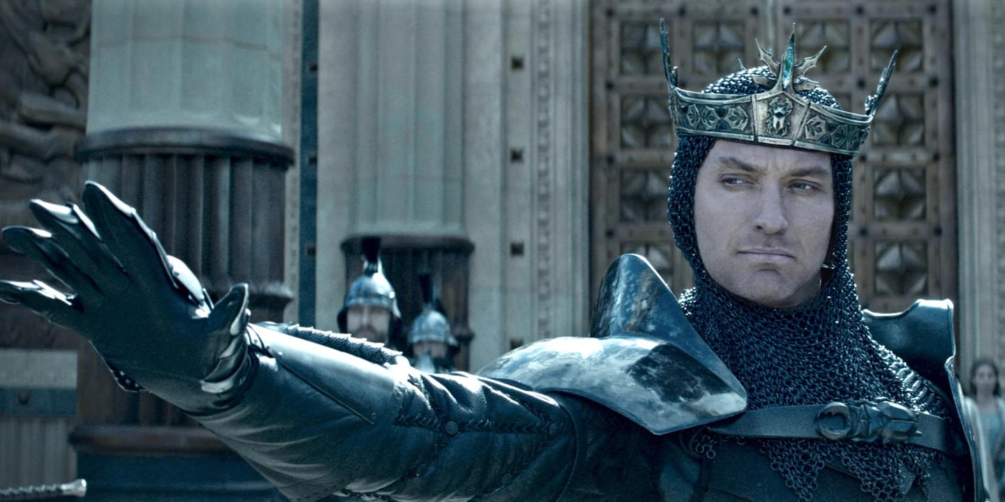 Jude Law i King Arthur: Legend Of The Sword