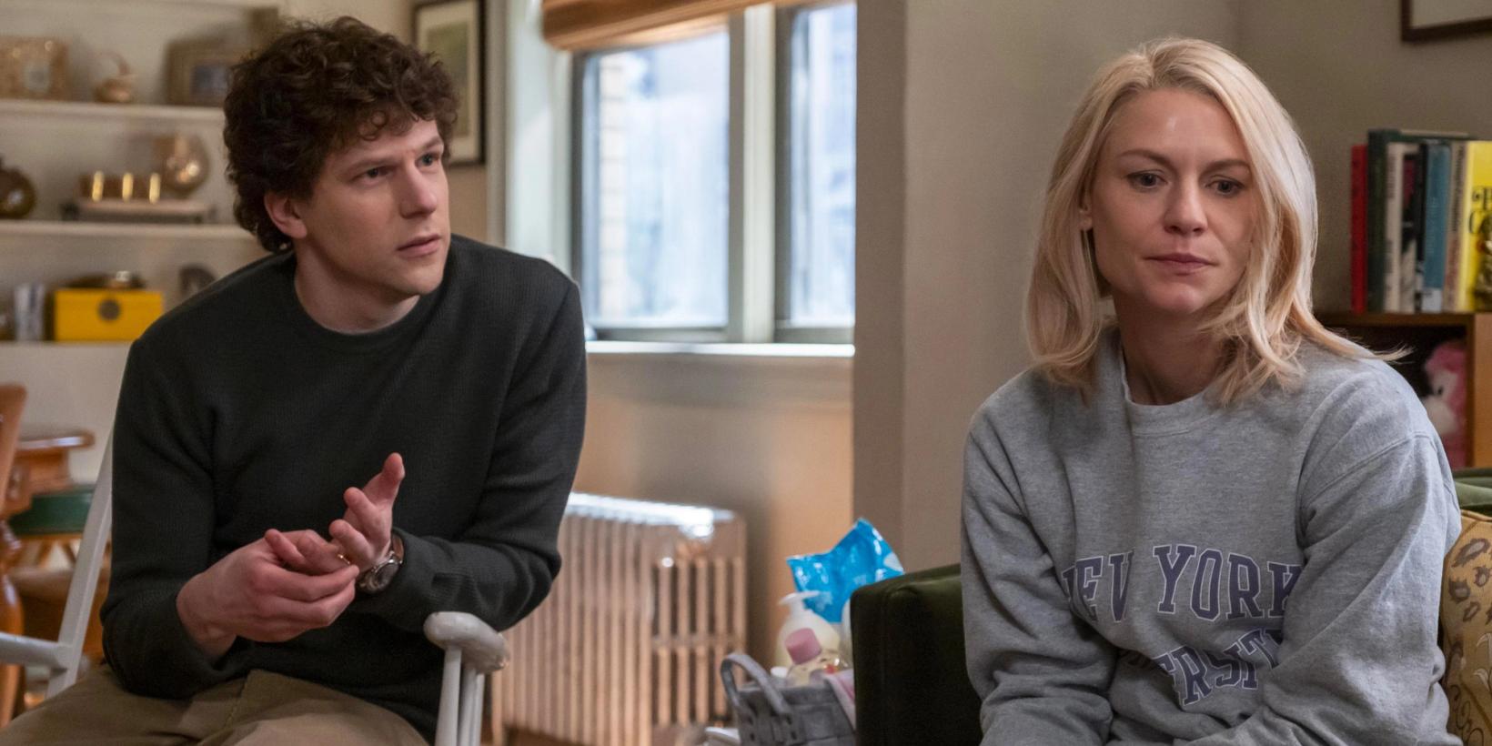 Jesse Eisenberg og Claire Danes i Fleishman is in Trouble