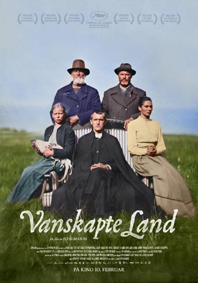 Plakat for 'Vanskapte land'